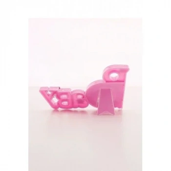 2 Adet Baby Yazılı Sevimli Mini Resim Çerçevesi Pembe