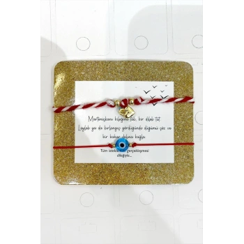 2 Adet Kalp Nazar Marteniçka Bileklik