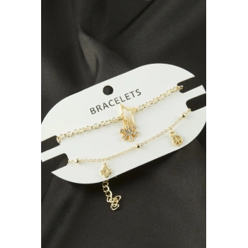 2 Adet Kartanesi Trend Zincir Bileklik