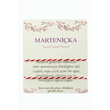 2 Adet Marteniçka İp Bileklik ( Toptan marteniçka bileklik)