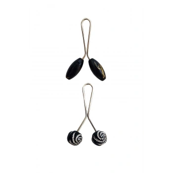 2 Adet Tesettür Eşarp ve Şal Klipsi Set 13