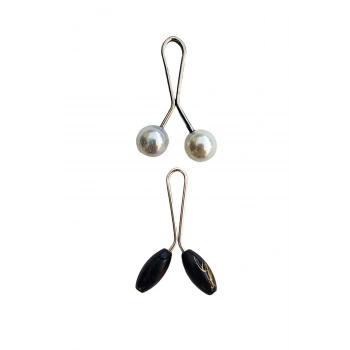 2 Adet Tesettür Eşarp ve Şal Klipsi Set 7