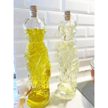 2 Adet Venüs Yağdanlık - Kadın Figürlü Sirkelik Sosluk 180 ML (72)