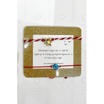 2 Adet Yıldız Nazar Marteniçka Bileklik