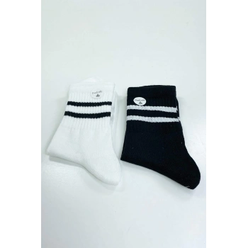 2 Çift Kadın Soket Çorap