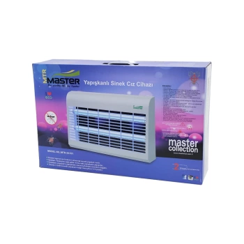 2 LEDLİ SİNEK ÖLDÜRÜCÜ CIZ CİHAZI 30WYAPIŞKANLI 47.5X9X5X29CM100M2 ETKİNLİK ALANI MTR-2X15Y (4887)