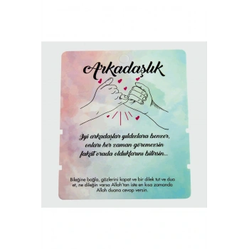 2li Arkadaşlık Bileklik Kartı