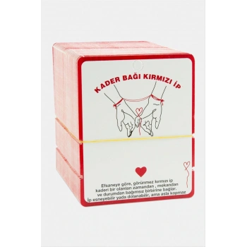 2li Kader Bağı İp Bileklik Kartı