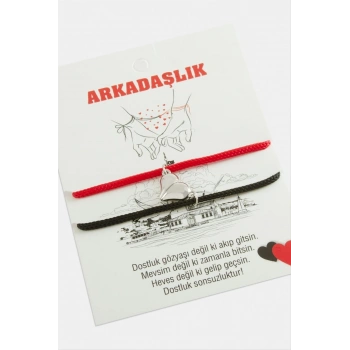 2li Kalp Mıknatıslı Arkadaşlık Bilekliği
