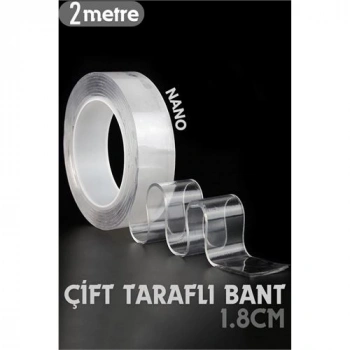 2 Metre Çift Taraflı Yapıştırıcı Bant Çivisiz Montaj 715471