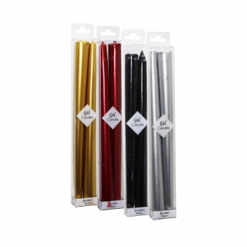 2 PARÇA  YALDIZ ŞAMDAN MUM (4887)