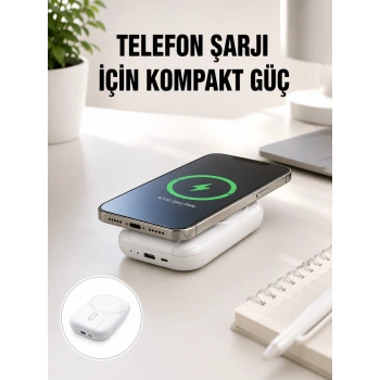 22.5w Süper Hızlı Şarjlı Çok Fonksiyonlu 10000 Mah Powerbank Yeni Nesil