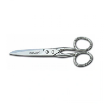 232-6 İplik ve Kumaş Temizleme Makası No: 6 inç / 15,24 cm - Nikel Kaplama