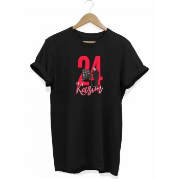24 Kasım Öğretmenler Günü Baskılı Unisex Tshirt