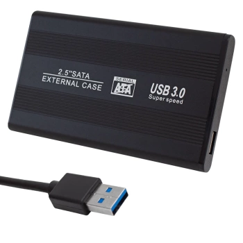 2.5 USB 3.0 SATA HDD KUTUSU + 20 CM KABLO + TORNAVİDA HEDİYELİ (4887)