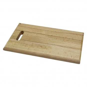 25X40CM   KALIN=2.5CM  AHŞAP KESİM PANOSU - ET TAHTASI  EL GEÇMELİ KULP (4887)