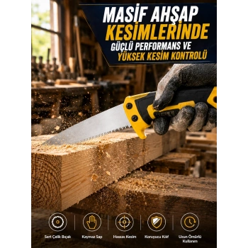 270 Mm Düz Bıçaklı Bahçe Budama Testeresi Kılıflı