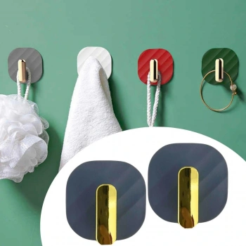 2li Yapışkanlı Retro Askılık Dolap Kapak Kulpu Gri (4887)