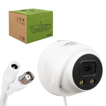 2MP COLOR VU 3.6 MM 2 ATOM LED PLASTİK KASA AHD DOME KAMERA PL-25273 (4887)