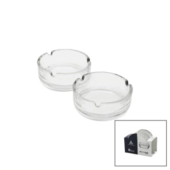 2PCS 10CM CAM - DÜZ YUVARLAK KÜLLÜK (4887)