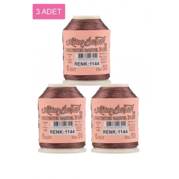 3 Adet Altınbaşak Oya ve Dantel İpi 20 gr -  - No: 1144