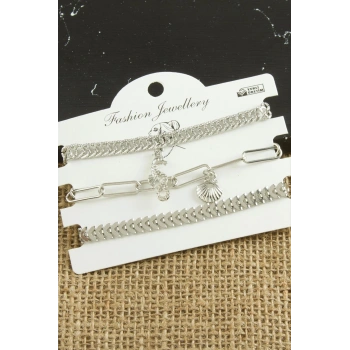 3 Adet Deniz Atı Trend Zincir Bileklik