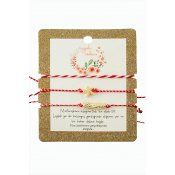 3 Adet Deniz Yıldızı Marteniçka Bileklik