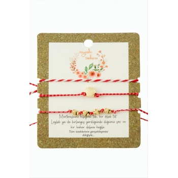 3 Adet İstiridye Marteniçka Bileklik