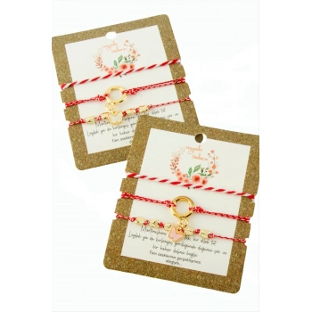 3 Adet Kelebek Marteniçka Bileklik