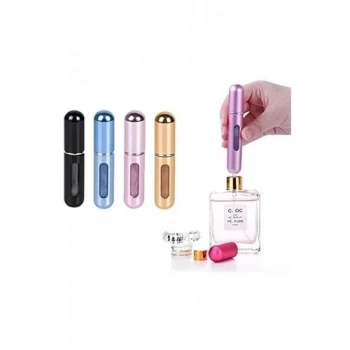 3 Adet Parfüm Şişesi Taşınabilir Mini Doldurulabilir Atomizer Parfüm Şişeleri Boş Küçük