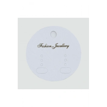 3 Çift Yuvarlak Küpe Kartı