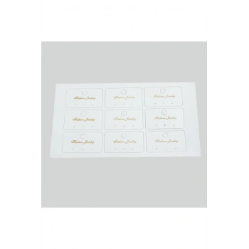 3 Delikli Lüx Küpe Kartı