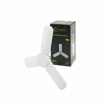 3 KOLLU 30W=270W - E27 BEYAZ LED AMPUL 2400LM - 6500K - 15CMX 3 KANAT SR-2430 (4887)