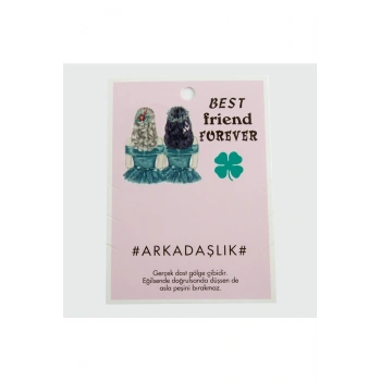 3lü Arkadaşlık Bileklik Kartı