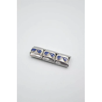 3lü Charm - Gümüş