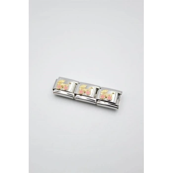 3lü Charm - Gümüş