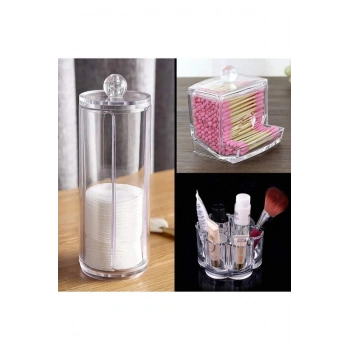 3lü Makyaj Organizer Set -AK504