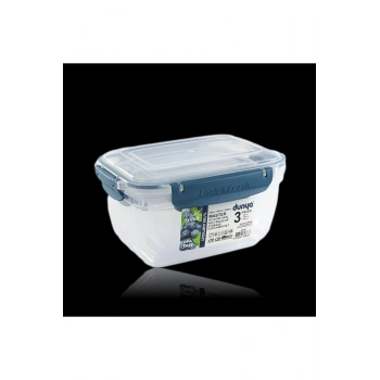 3 Lü Saklama Kabı Seti 550 - 1000 - 1800 Ml Model 30866