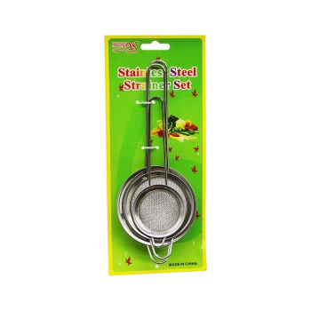 3 PARÇA  ÇAY SÜZGEÇ METAL (4887)