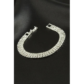 3 Sıra Taşlı Suyolu Bileklik