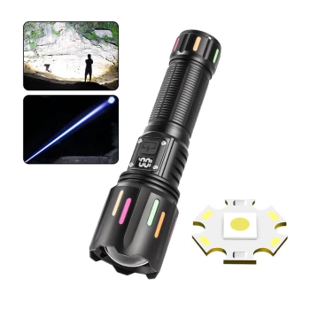 30W Zoomlu Led Powerbank Özellikli Şarjlı Profesyonel El Feneri PS-9954