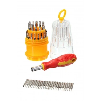 31 Parça Elektronik Saat Tamir Yumurta Tornavida Uç Seti Takımı