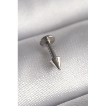 316l Çelik Gümüş Renk Çivi Model Piercing 5886