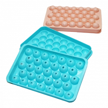 33LÜ MİNİ TOP BUZLUK RENKLİ PLASTİK (4887)