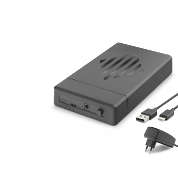 3.5 İnç Sata Hdd Harici Disk Kutusu Type-c Usb 2.0 Siyah HDX1794