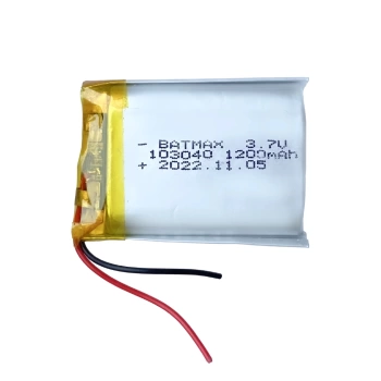 3.7 VOLT 1200 MAH LİTYUM POLİMER PİL (4887)