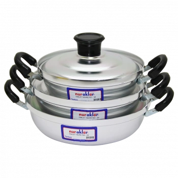 3LÜ ALÜMİNYUM OMLET SET NO-18-20-22 (4887)