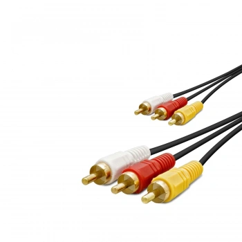3Rca Kablo Gold 10M Siyah HDX5057
