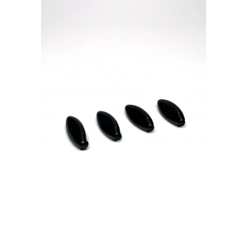 4 Adet Plastik Çengelli Eşarp Ve Şal İğnesi Siyah 4 cm