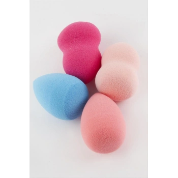 4 Adet Yumurta Minik Makyaj Süngeri